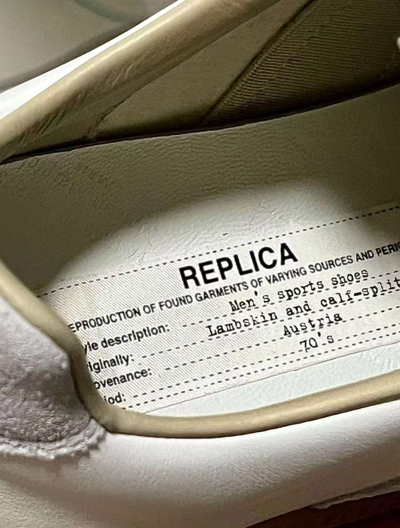 Maison Margiela Replica White Grey Gum (Women's) S58WS0109 P1895 T1016 review Balfour 00