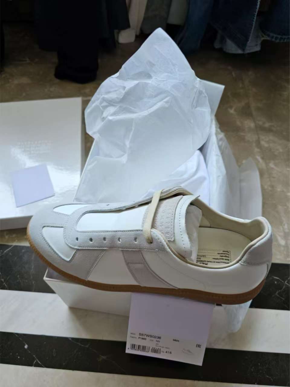 Maison Margiela Replica White Grey Gum (Women's) S58WS0109 P1895 T1016 review Balfour 02