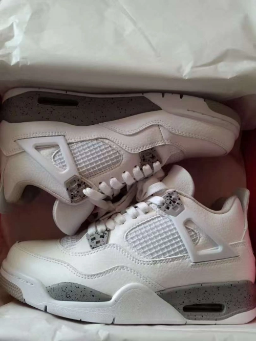 Air Jordan 4 Retro White Oreo (2021) CT8527-100 [Top Version] review 