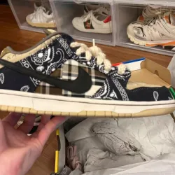  Nike SB Dunk Low Travis Scott (Regular Box) CT5053-001 [Top Version] review Derrick 02