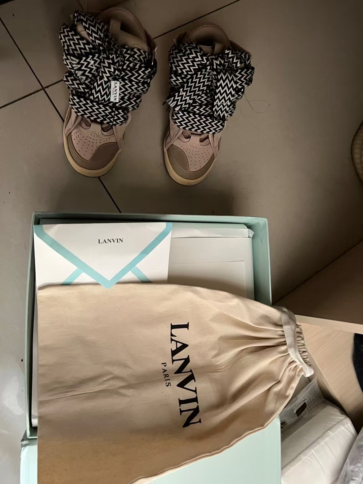 Lanvin Leather Curb Curb Pink FM-SKRK11-DRAG-A2051 review Francis 01