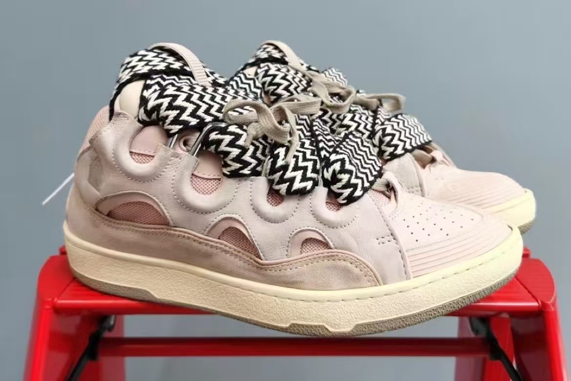 Lanvin Leather Curb Curb Pink FM-SKRK11-DRAG-A2051 review Griffith 02