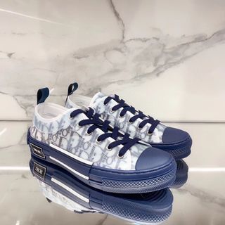  Dior B23 HT Oblique Transparency LOW  White Blue T00962H565 review Simon 00