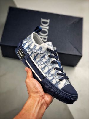  Dior B23 HT Oblique Transparency LOW  White Blue T00962H565 review Rein