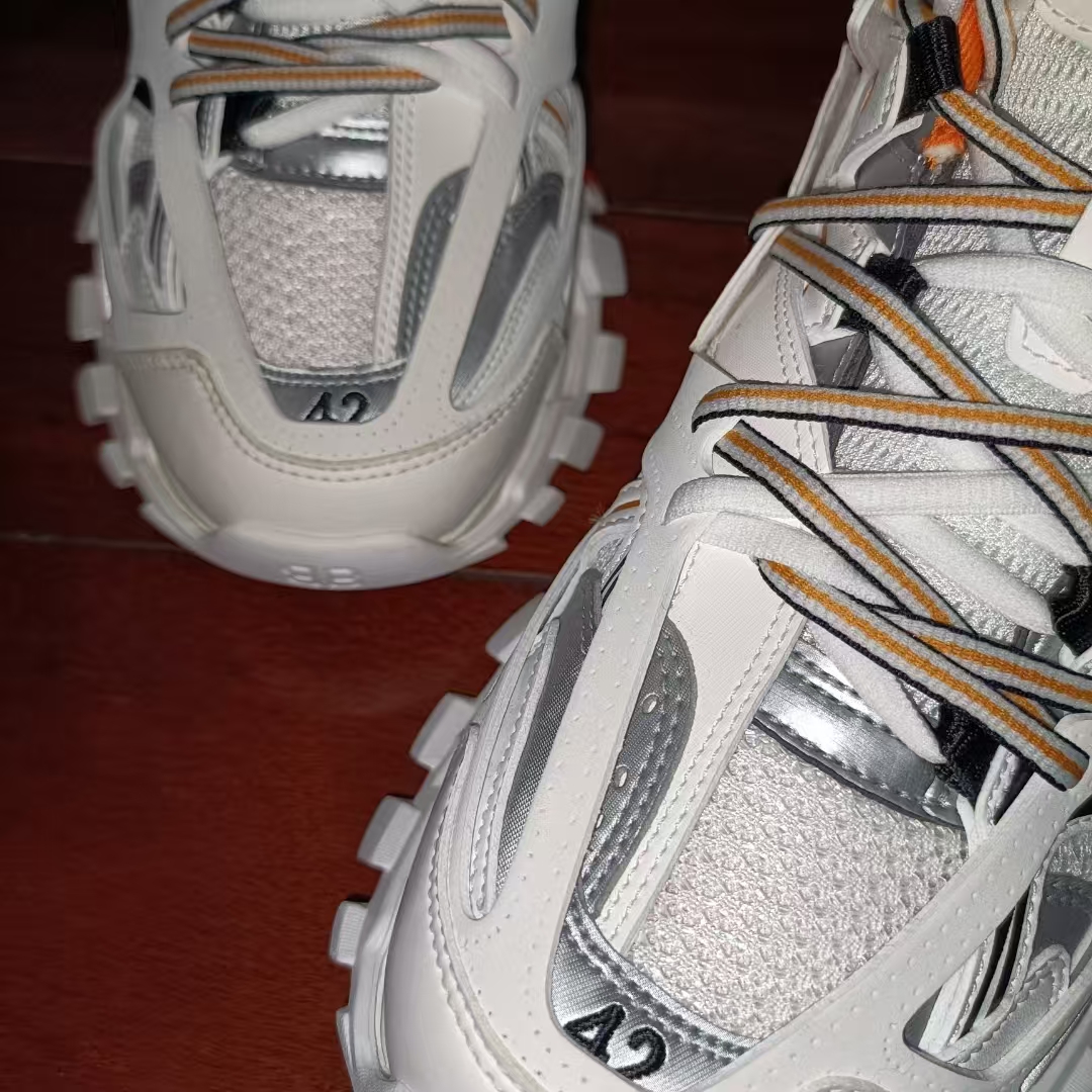  Balenciaga Tess S. White Orange Black 542436 W1GB1 9059 review Percival 01