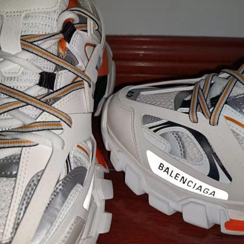  Balenciaga Tess S. White Orange Black 542436 W1GB1 9059 review 