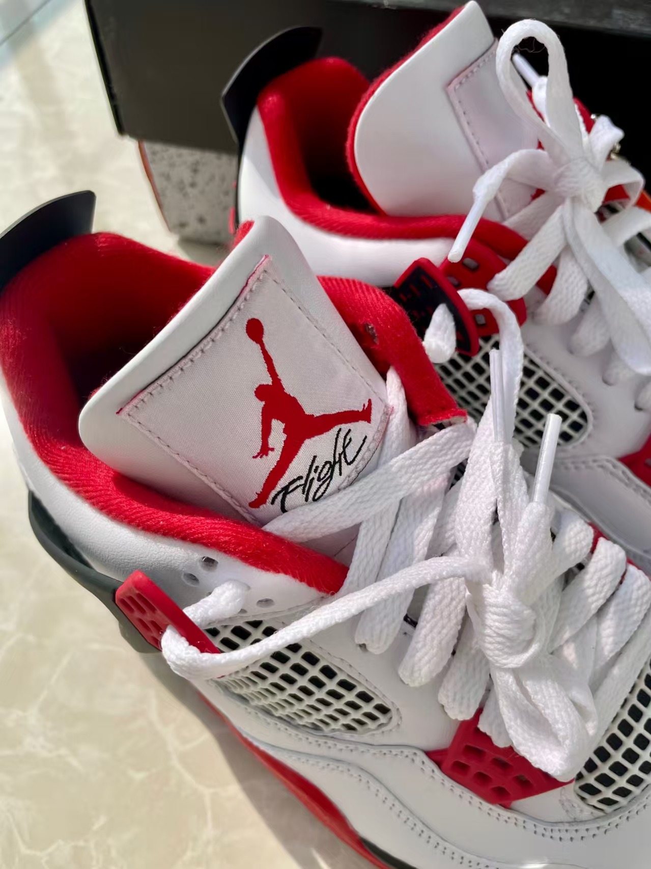 Air Jordan 4 Retro Fire Red (2020) DC7770-160 review Randolph 03