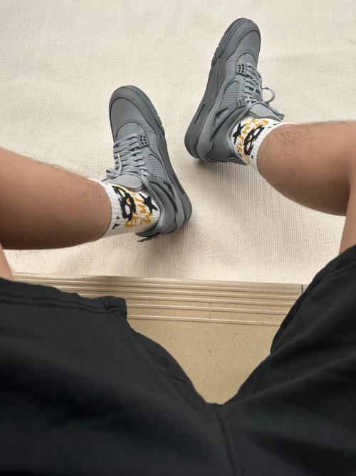 PK Batch Air Jordan 4 Retro SE Paris Olympics Wet Cement FQ7928-001 review 