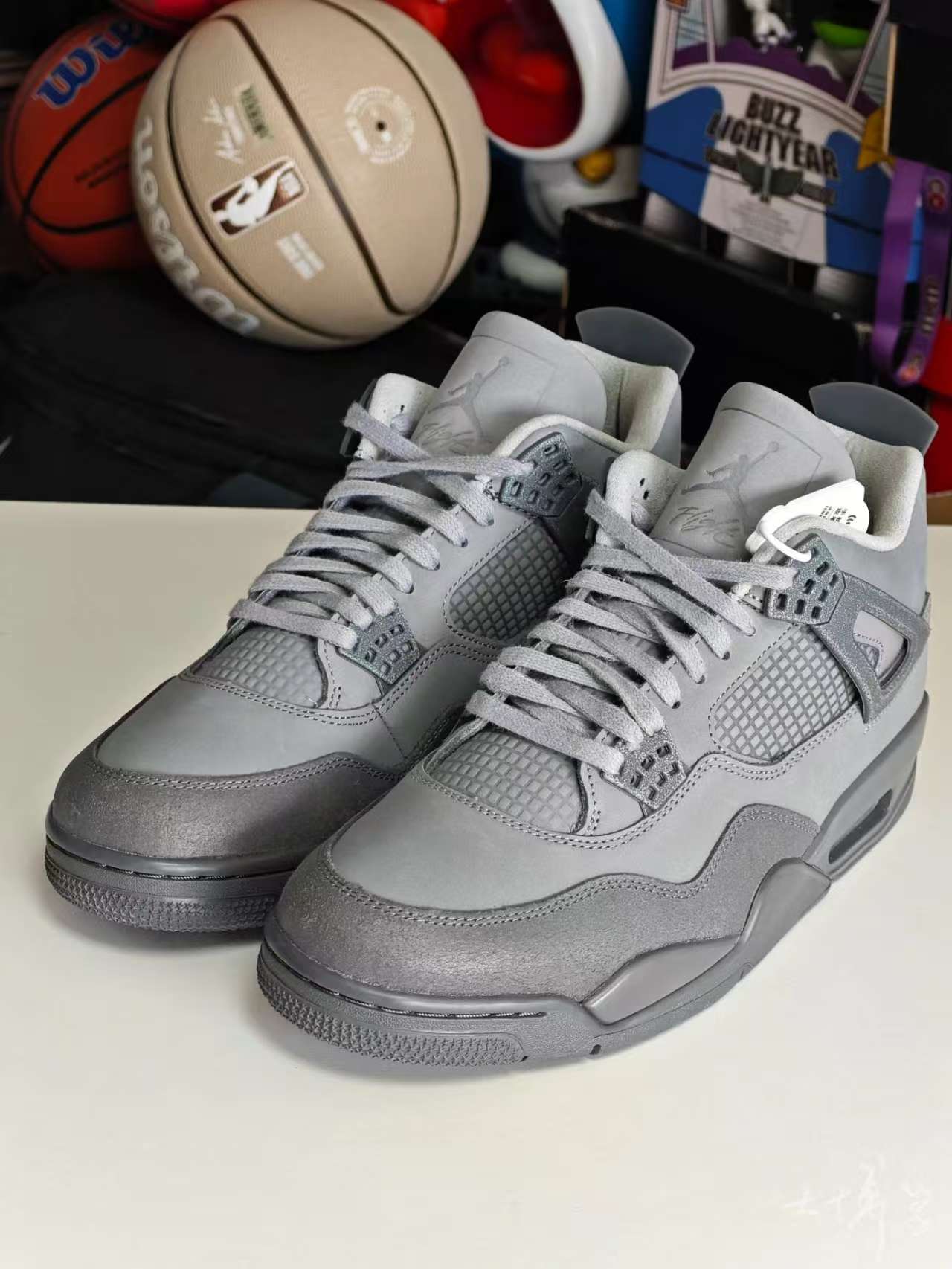 PK Batch Air Jordan 4 Retro SE Paris Olympics Wet Cement FQ7928-001 review Sebastian 00