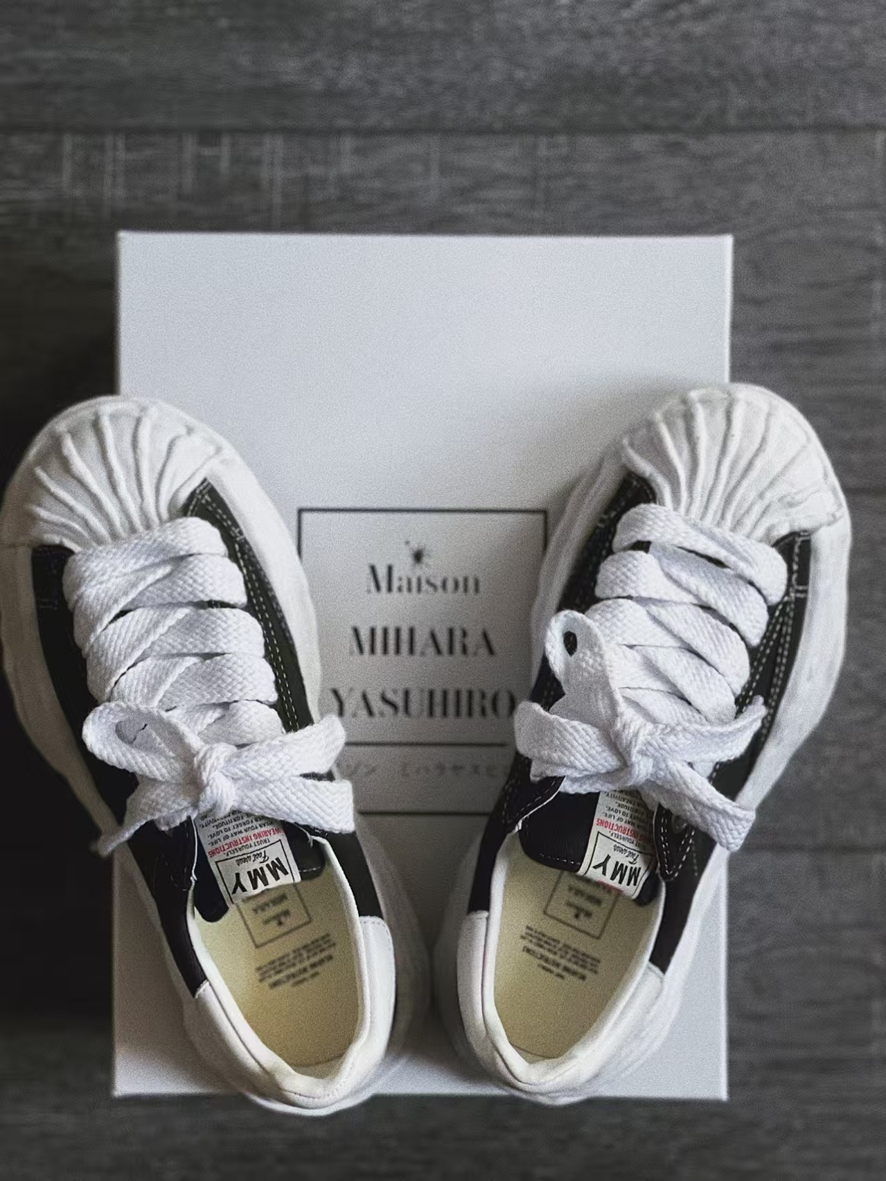 Maison Mihara Yasuhiro Blakey OG Sole Canvas Low Black No Logo  A06FW704 review Radomil 00