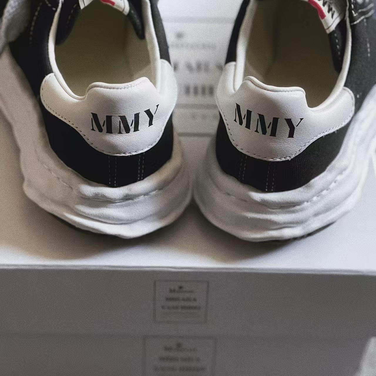 Maison Mihara Yasuhiro Blakey OG Sole Canvas Low Black No Logo  A06FW704 review Santiago 00