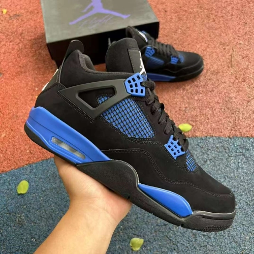 Air Jordan 4 Retro Black Blue CT8527-018  review 