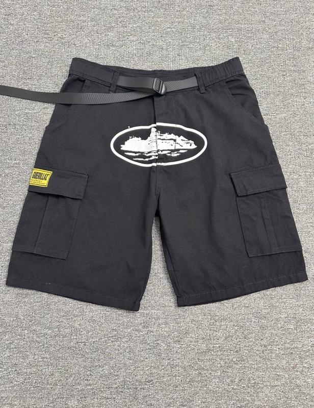 Corteiz Alcatraz Cargo Shorts Black review Broderick 01