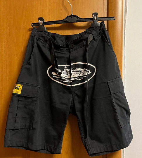 Corteiz Alcatraz Cargo Shorts Black review Borislav 00