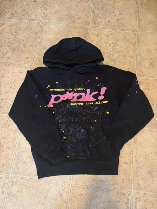 Sp5der Young Thug Punk Hoodie Black review 