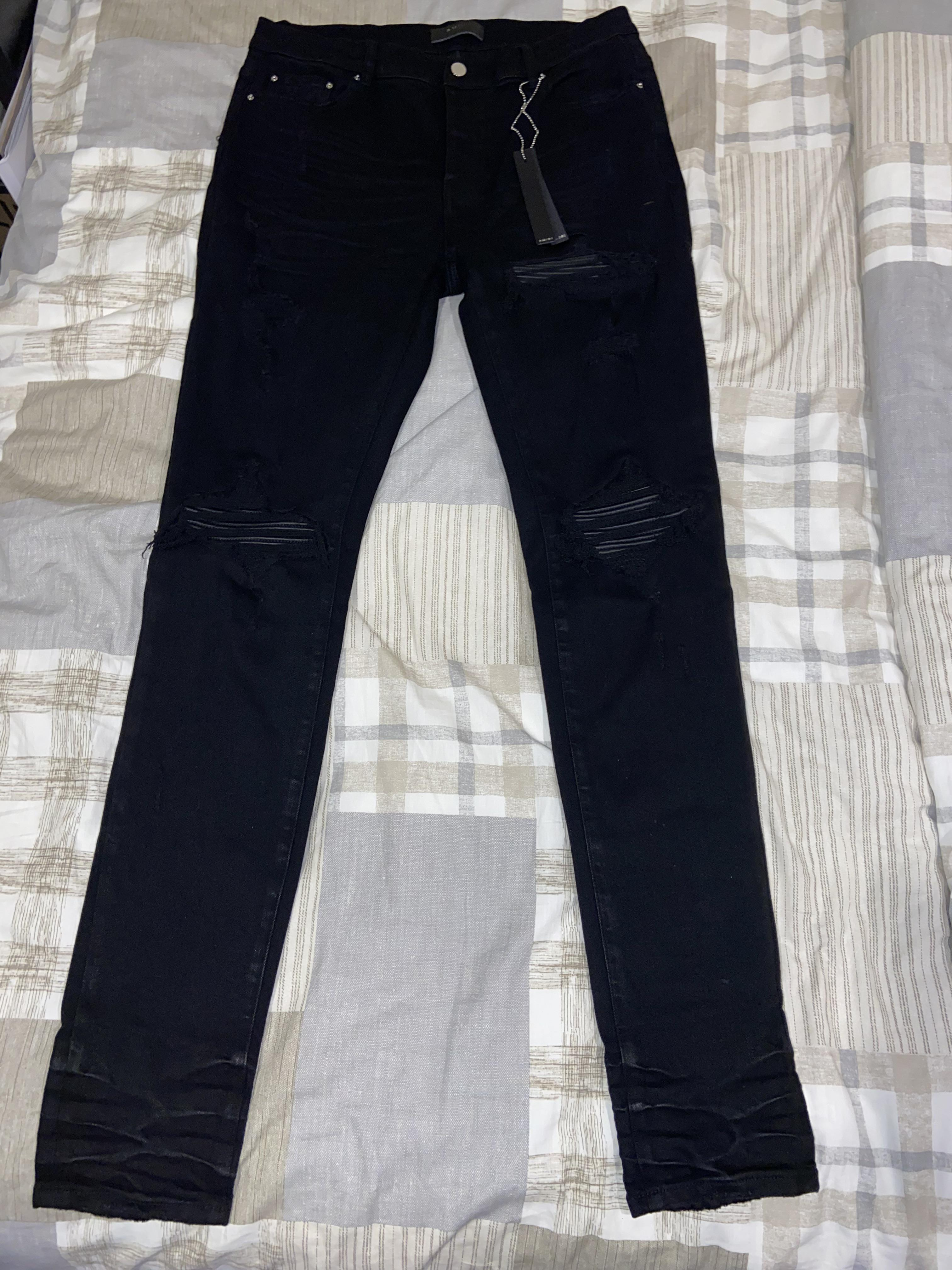 OBO Amiri Black MX1 Jeans review Burgess