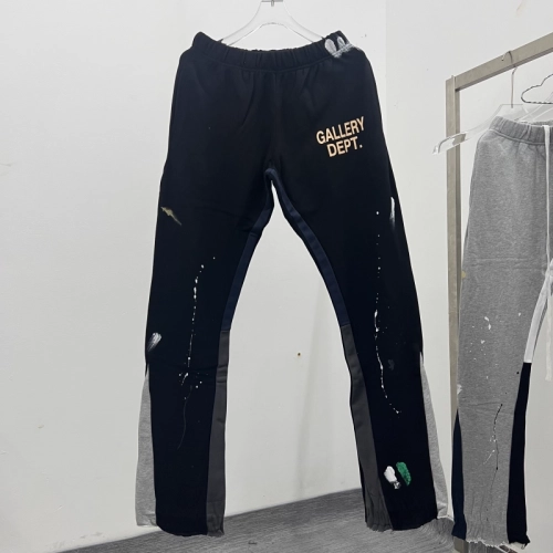 Gallery Dept. Painted Flare Sweat Pants Washed Black review 