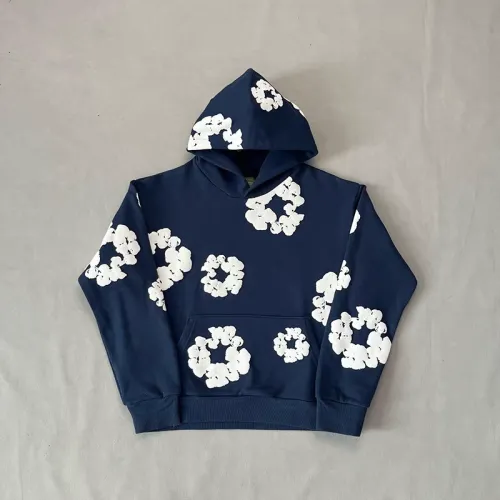 OBO Denim Tears The Cotton Wreath Sweatshirt Navy review 
