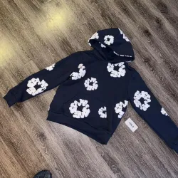 OBO Denim Tears The Cotton Wreath Sweatshirt Navy review Jeremy 02
