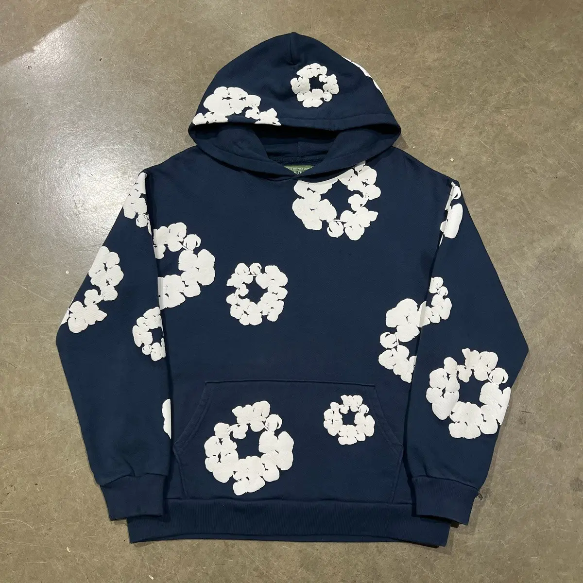 OBO Denim Tears The Cotton Wreath Sweatshirt Navy review Kerr 00