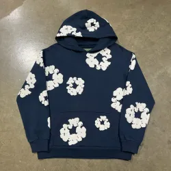 OBO Denim Tears The Cotton Wreath Sweatshirt Navy review Kerr 01