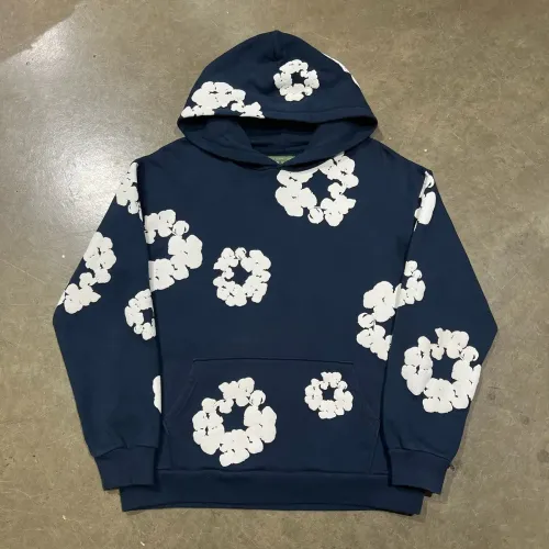 OBO Denim Tears The Cotton Wreath Sweatshirt Navy review 