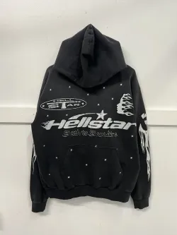 OBO Hellstar Studios Records Tracksuit Black（single hoodie） review Hubery 01