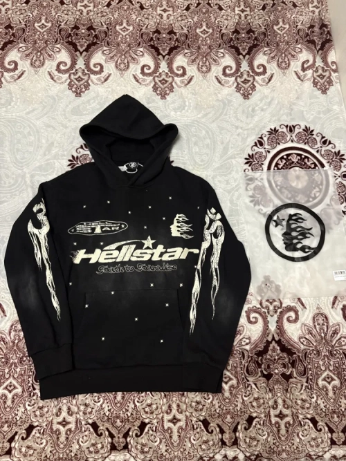 OBO Hellstar Studios Records Hoodie Black review 