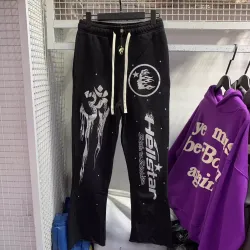 OBO Hellstar Studios Records Tracksuit Black（single hoodie） review Baldwin