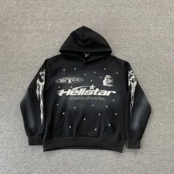 OBO Hellstar Studios Records Tracksuit Black（single hoodie） review Bertram