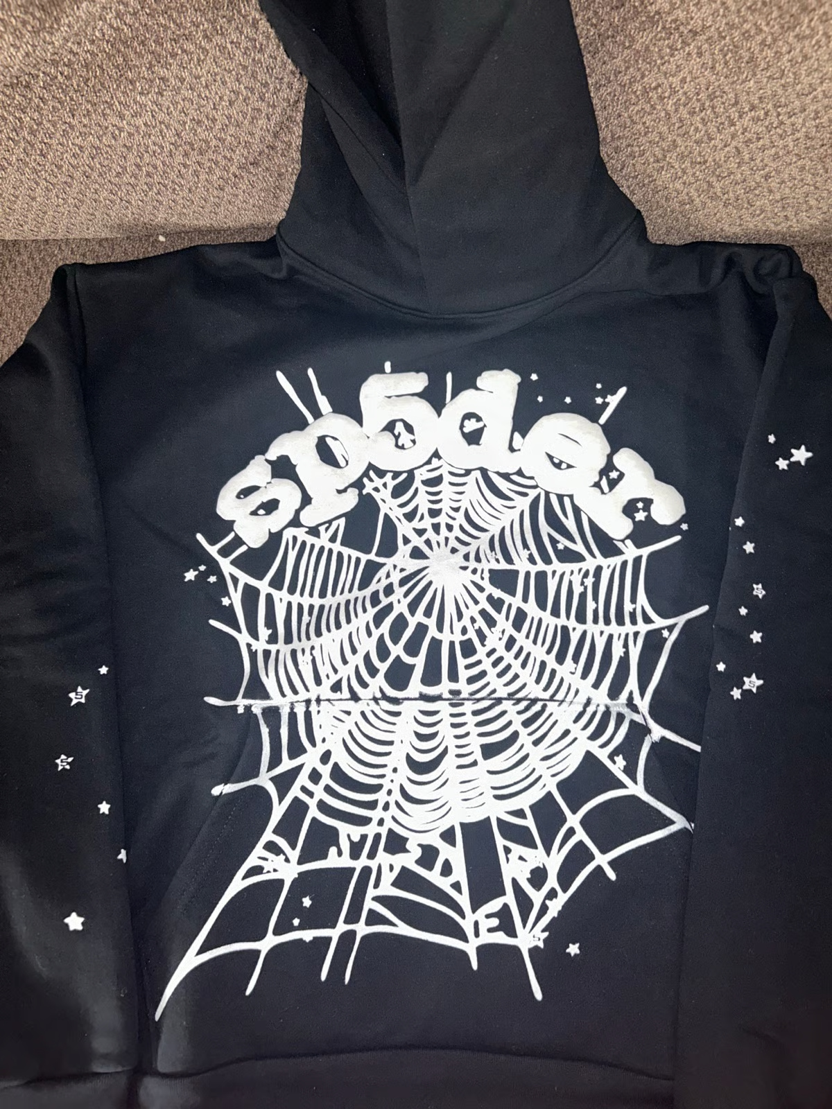 Sp5der Spider Worldwide Black OG Web Hoodie review Curitis 00