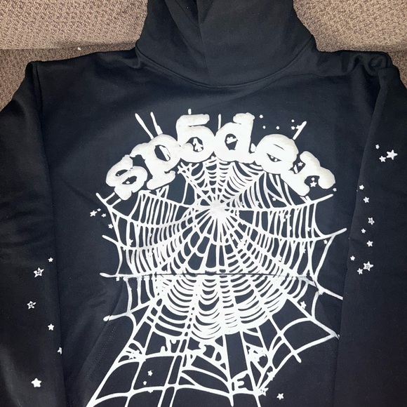 Sp5der Spider Worldwide Black OG Web Hoodie review Curitis 01