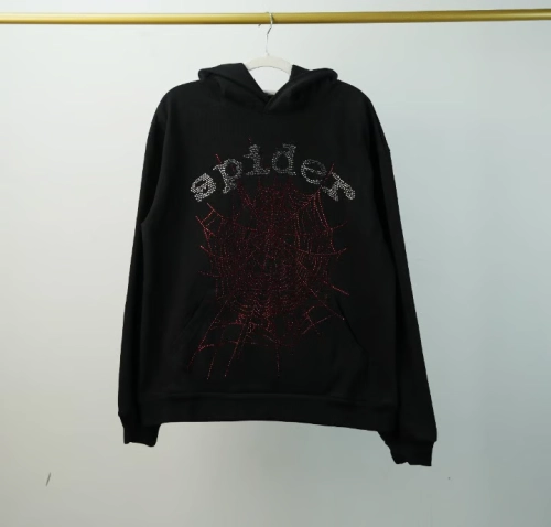 Sp5der OG Rhinestone Hoodie Black 2022 review 