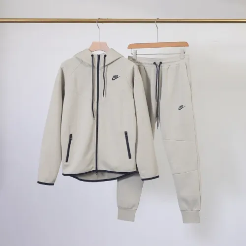 Nike Sportswear Tech Fleece Hoodie & Joggers Pant Set Black/Grey/Army Green/Khaki YZ FB7922 8002 review 