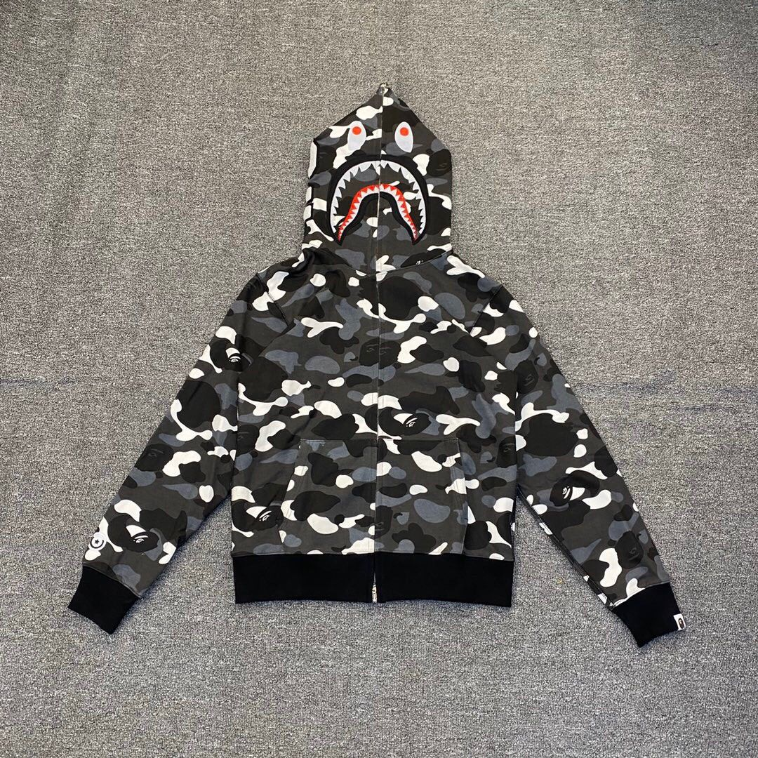 BAPE Luminous Camouflage Double Hooded Hoodie Black review Jim