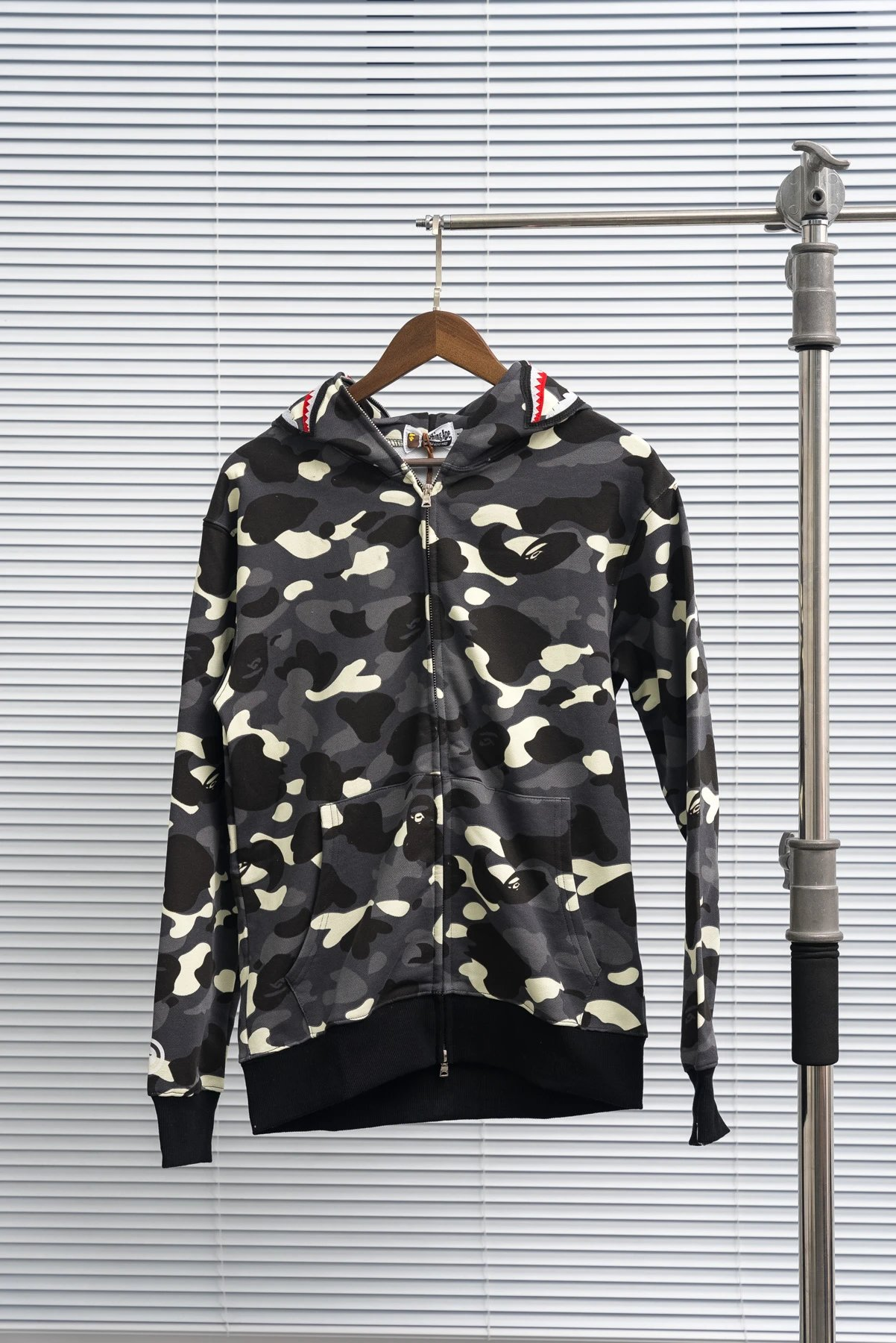 BAPE Luminous Camouflage Double Hooded Hoodie Black review Kenneth 00