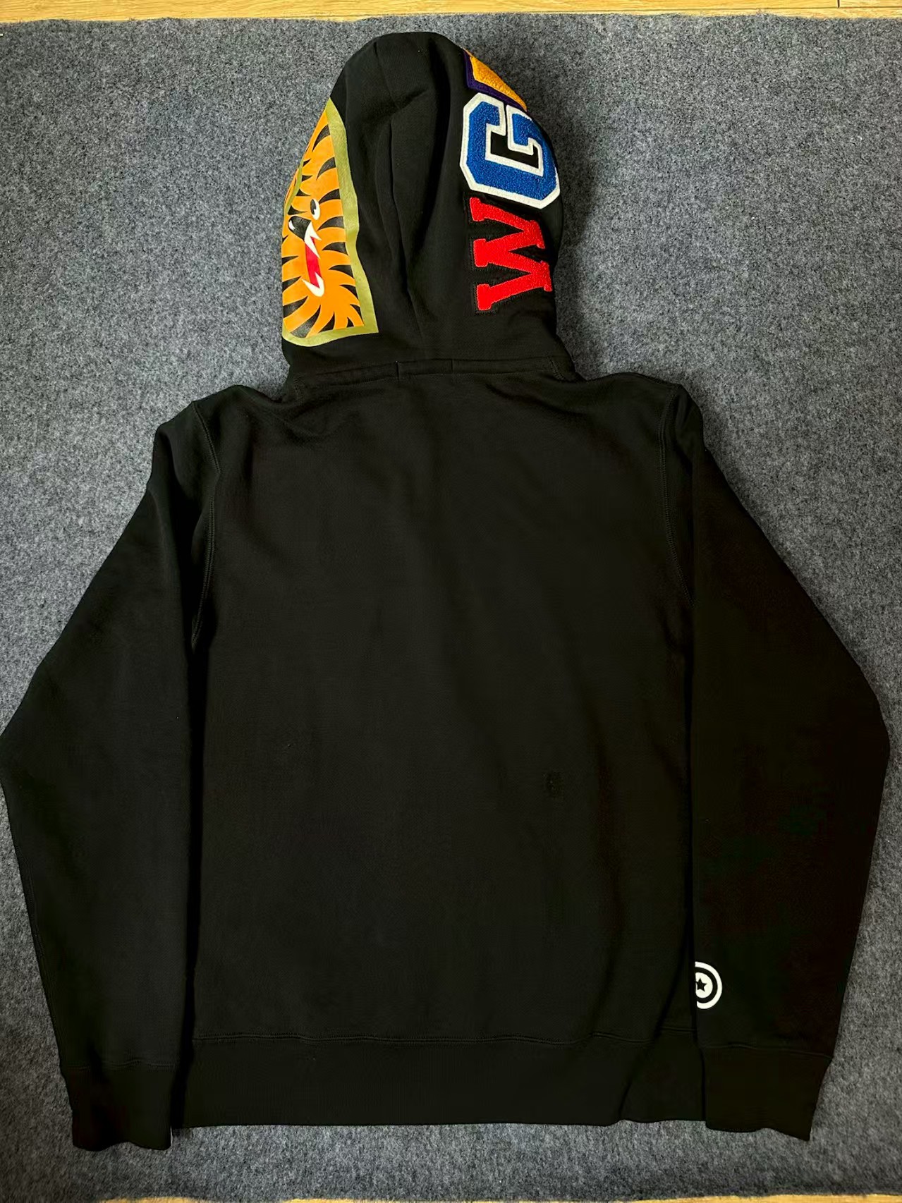 OBO BAPE Double Hood Camouflage Hoodie review Murphy 00