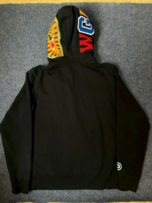 OBO BAPE Double Hood Camouflage Hoodie review 