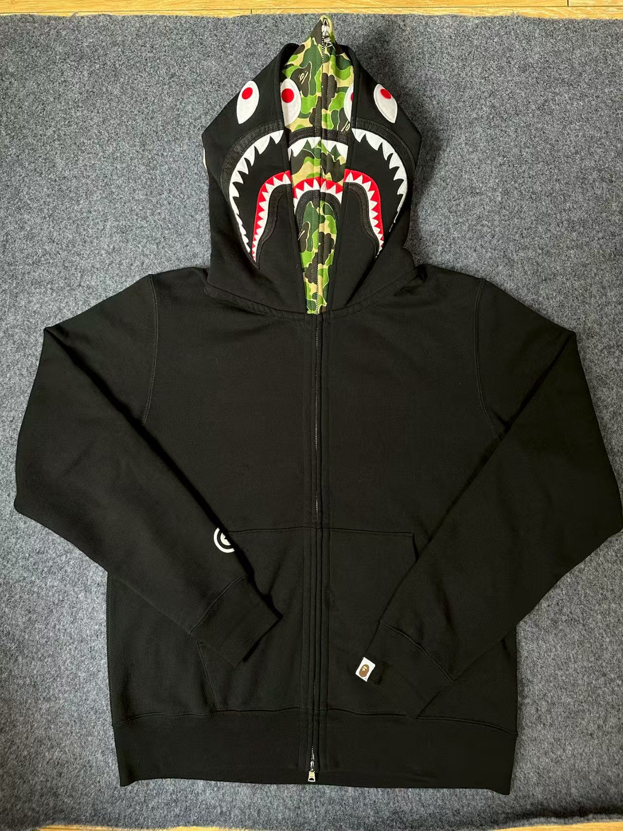 OBO BAPE Double Hood Camouflage Hoodie review Murphy 01
