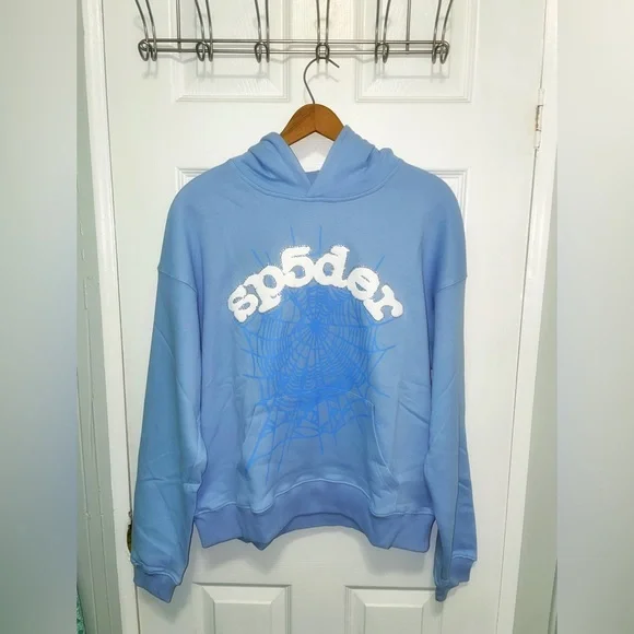 Sp5der Web Hoodie Blue review Ingemar 00