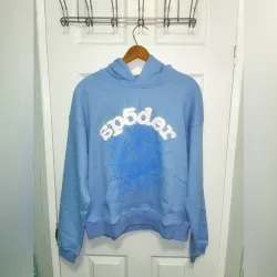 Sp5der Web Hoodie Blue review Ingemar 01