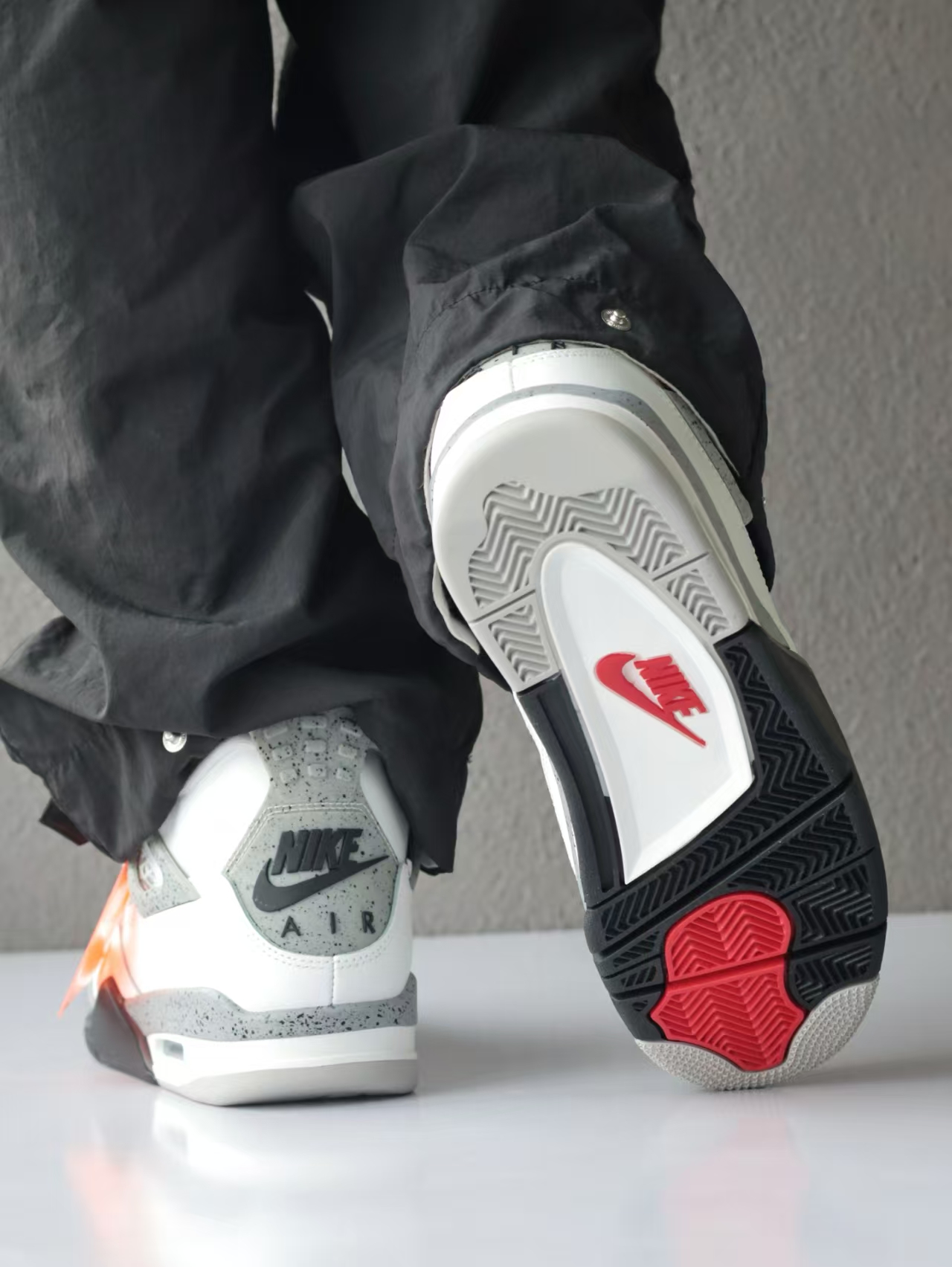 Jordan 4 Retro White Cement (2025) FV5029-100 review Monroe 01