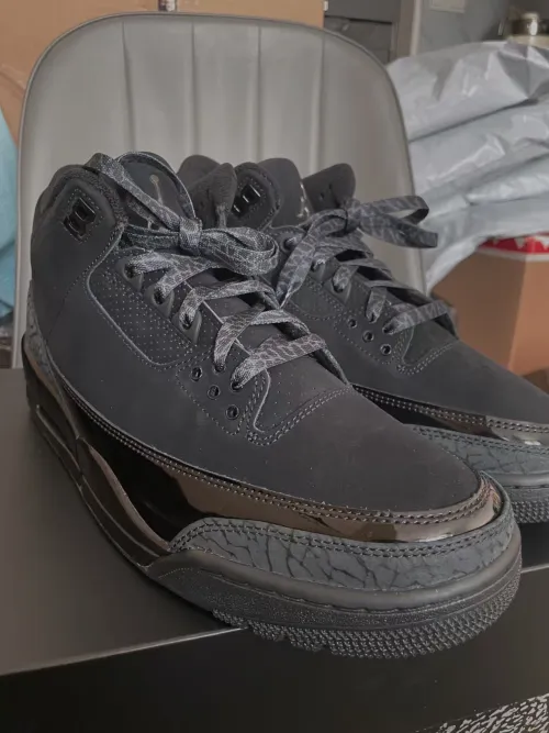 Top Version Air Jordan 3 Retro Black Cat CT8532-001 review 