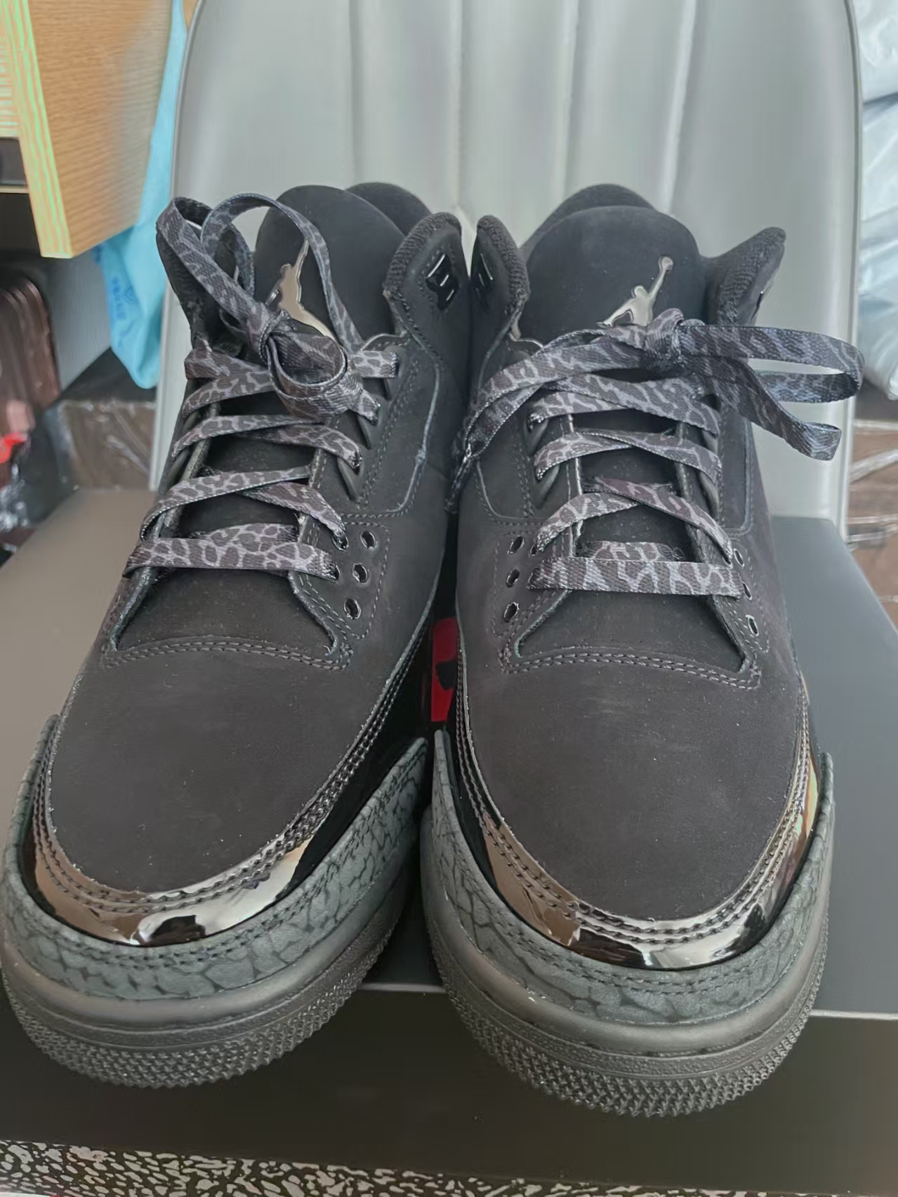 Top Version Air Jordan 3 Retro Black Cat CT8532-001 review Marlon 02