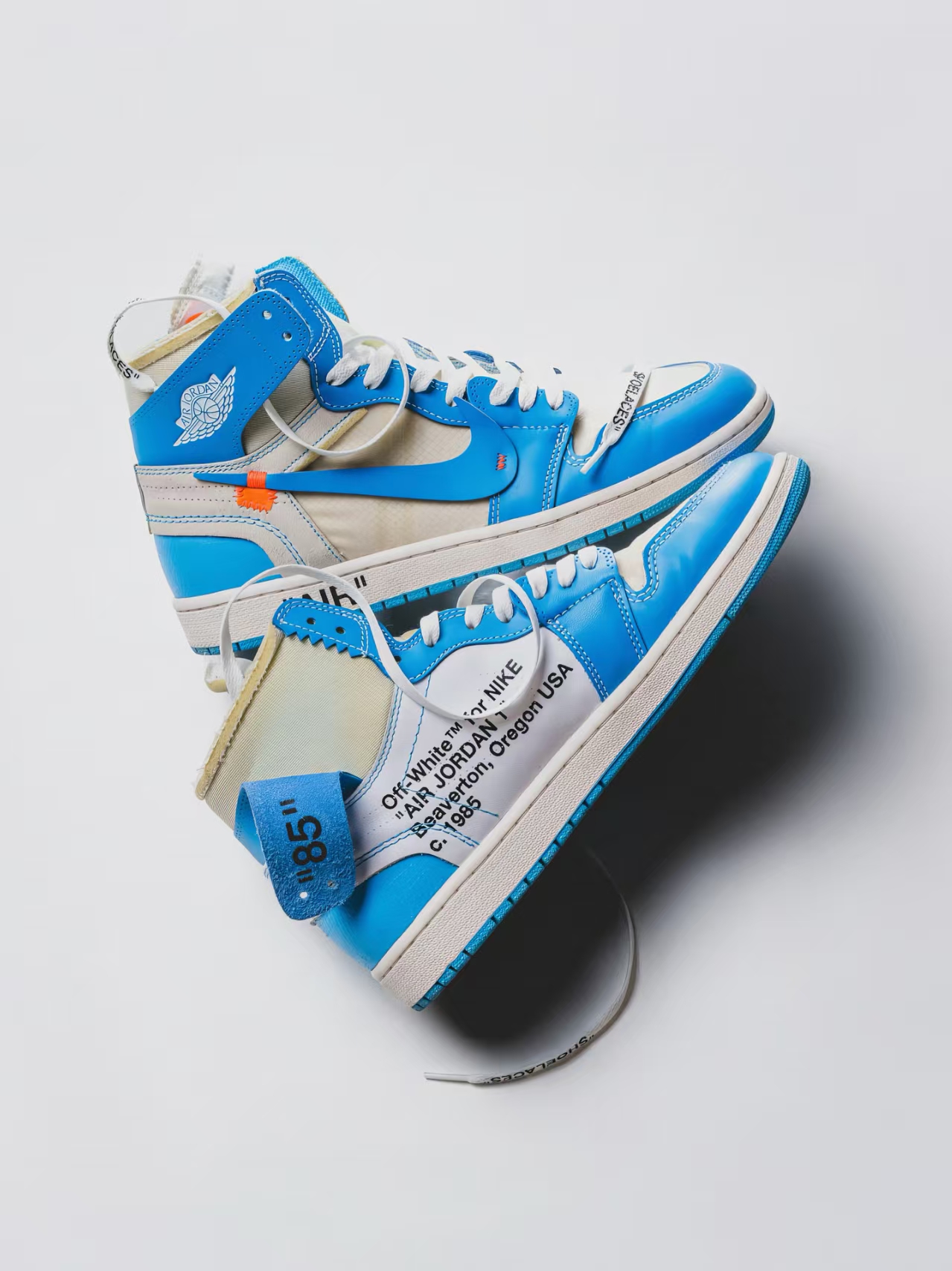 Air Jordan 1 Retro High Off-White University Blue AQ0818-148 review Victor 00