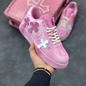 Air Force 1 x Chrome Hearts Pink review 