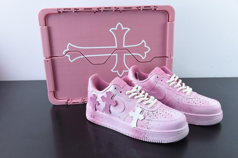Air Force 1 x Chrome Hearts Pink review Murray 01