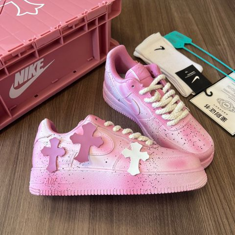 Air Force 1 x Chrome Hearts Pink review Nigel