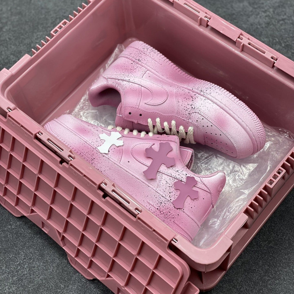 Air Force 1 x Chrome Hearts Pink review Lance