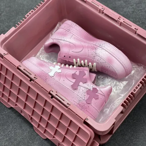 Air Force 1 x Chrome Hearts Pink review 